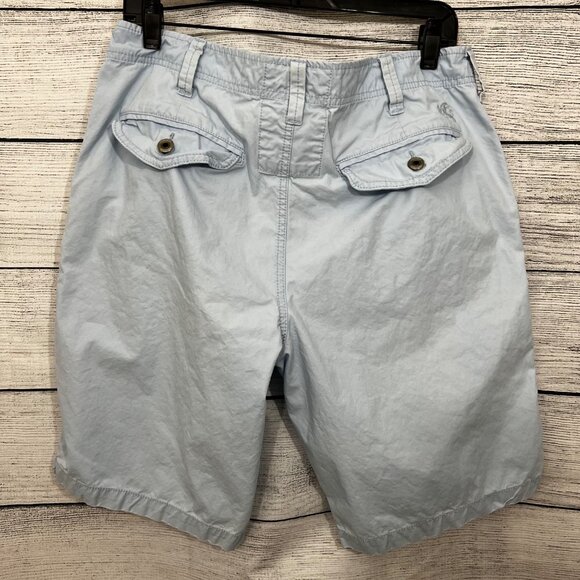 Express Mens Light Blue Casual Shorts, Size 34 - Picture 2 of 2